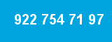 922 754 71 97 922 754 71 97